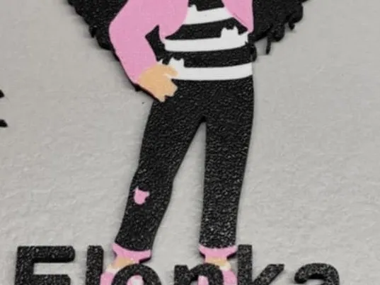 gabby dollhouse cake topper