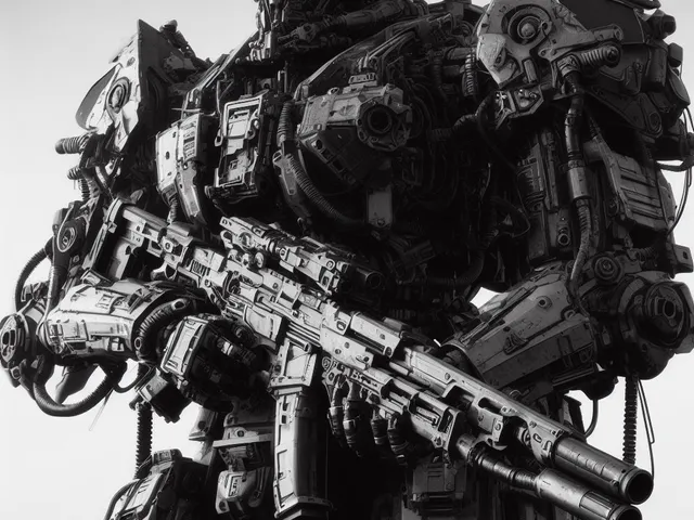 Mech Warrior 5 BW- Hueforge