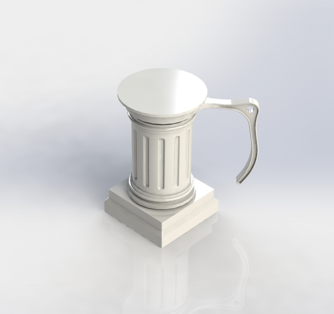 Painting stand by hibi3d Download free STL model