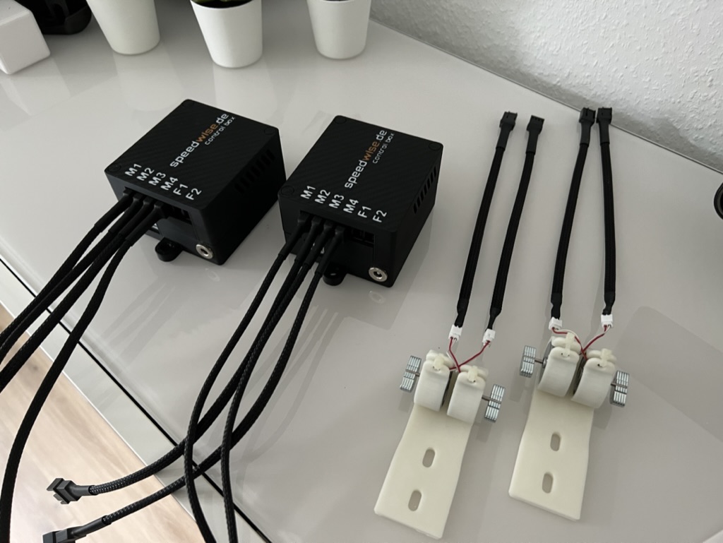 Sim racing rumble motor and wind simlator control box by hgross ...