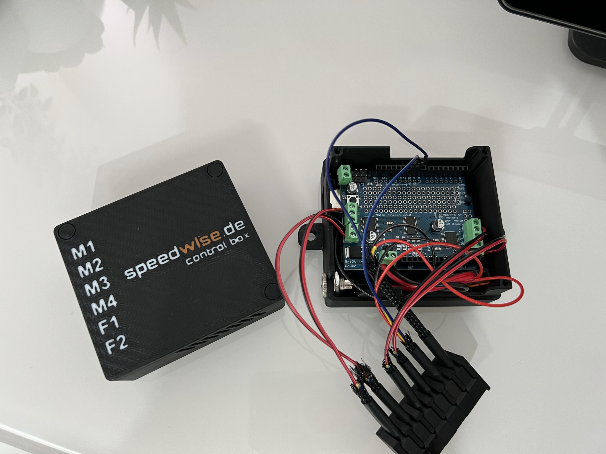 Sim racing rumble motor and wind simlator control box by hgross ...