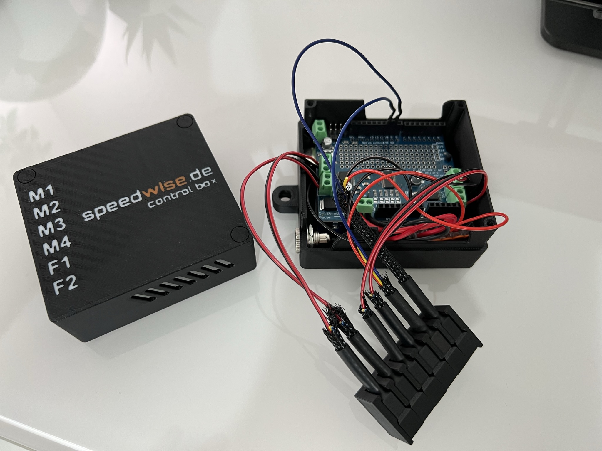 Sim racing rumble motor and wind simlator control box by hgross ...