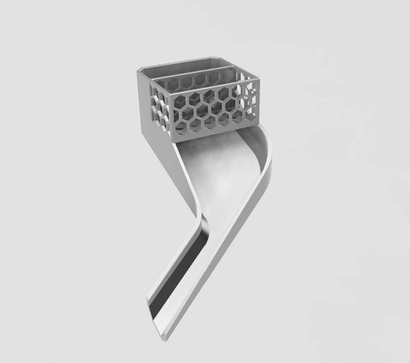 Sponge holder with drainer (no support required) by Sofronio Download free STL model