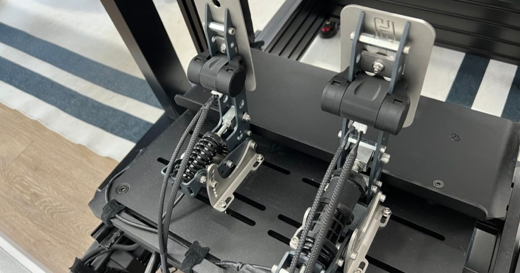 Dual Rumble Motor Holder for Heusinkveld Sprint Brake & Throttle pedal