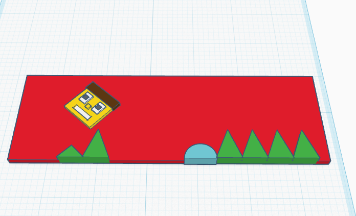 geometry dash scene