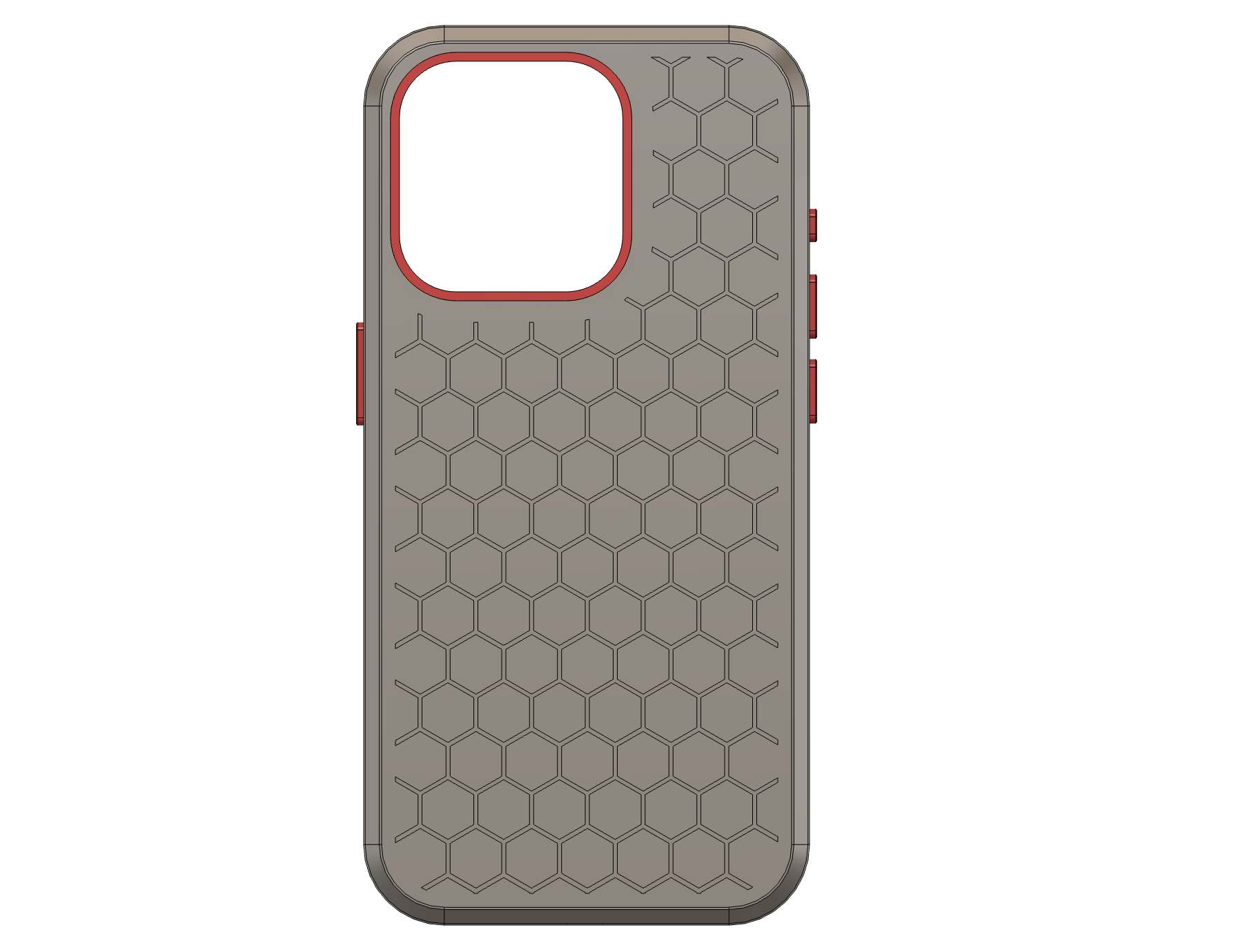 Miniatura 8 do modelo 3D iPhone 15 Pro case with action button - customizable