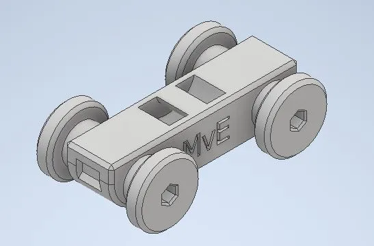 Chassis for my model cars with more tolerance