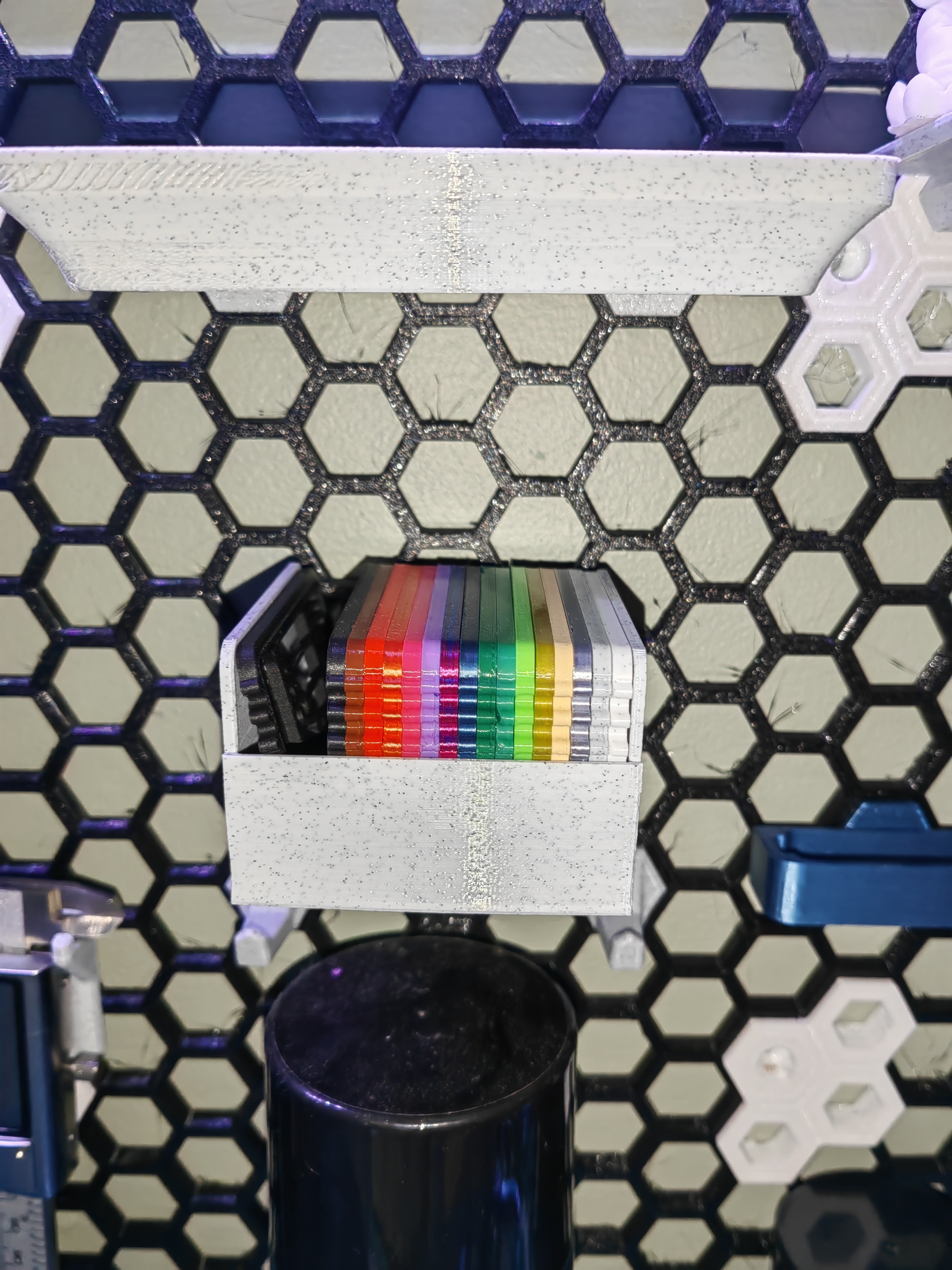 Mini printer test tray for Honeycomb Storage Wall ( HSW )