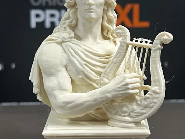 Apollo Bust – Greek God of Music and Light Statue STL