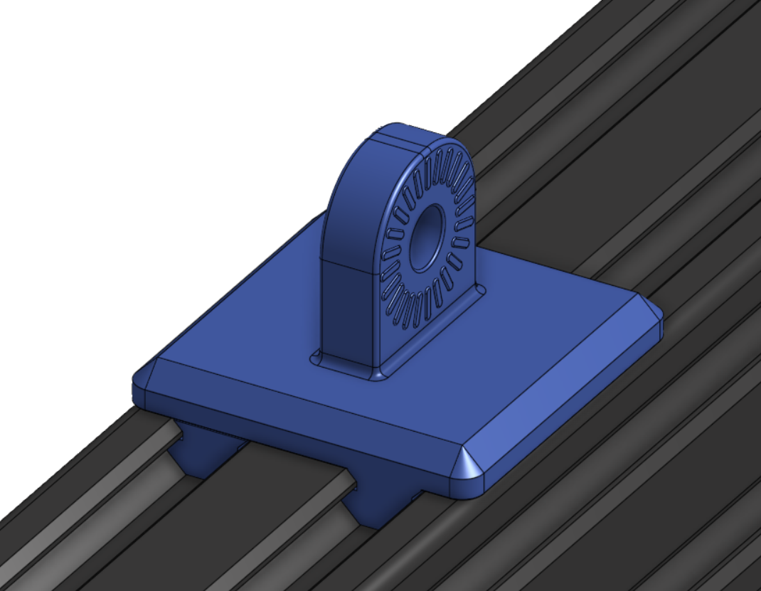 Screwless Webcam Link Base for Creality ender 3 and more