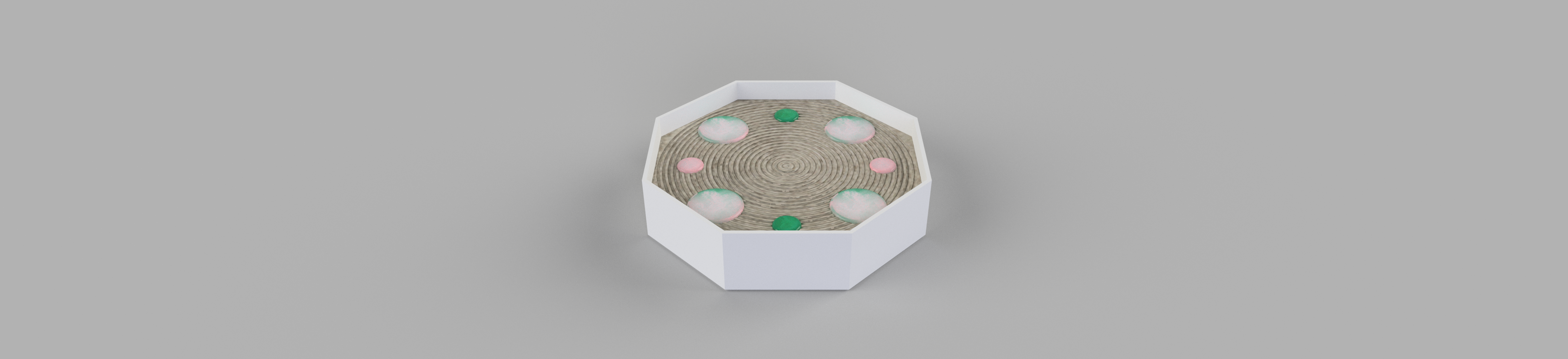 octagonal zen garden