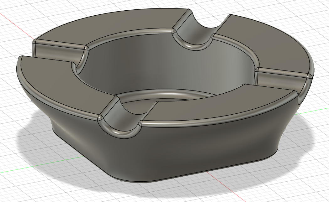 Miniatura 2 do modelo 3D Cigar Ashtray #3