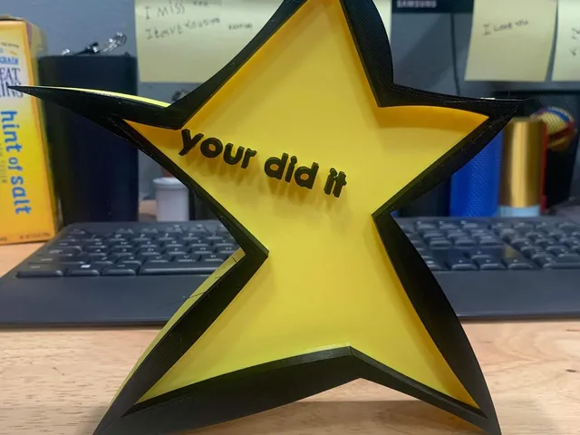 Your Did It Trophy