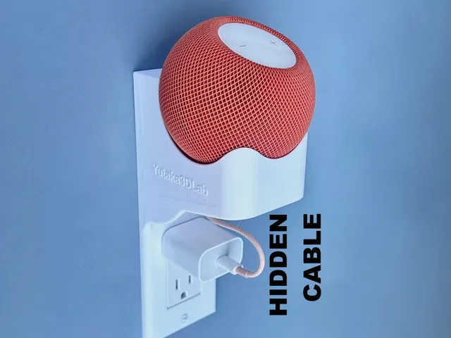 HomePod Mini Wall Mount for Decora Outlet | Hidden Cable Management