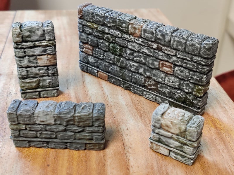 OpenForge 2.0 Dungeon Stone Separate Wall Bases with stone sides by ...
