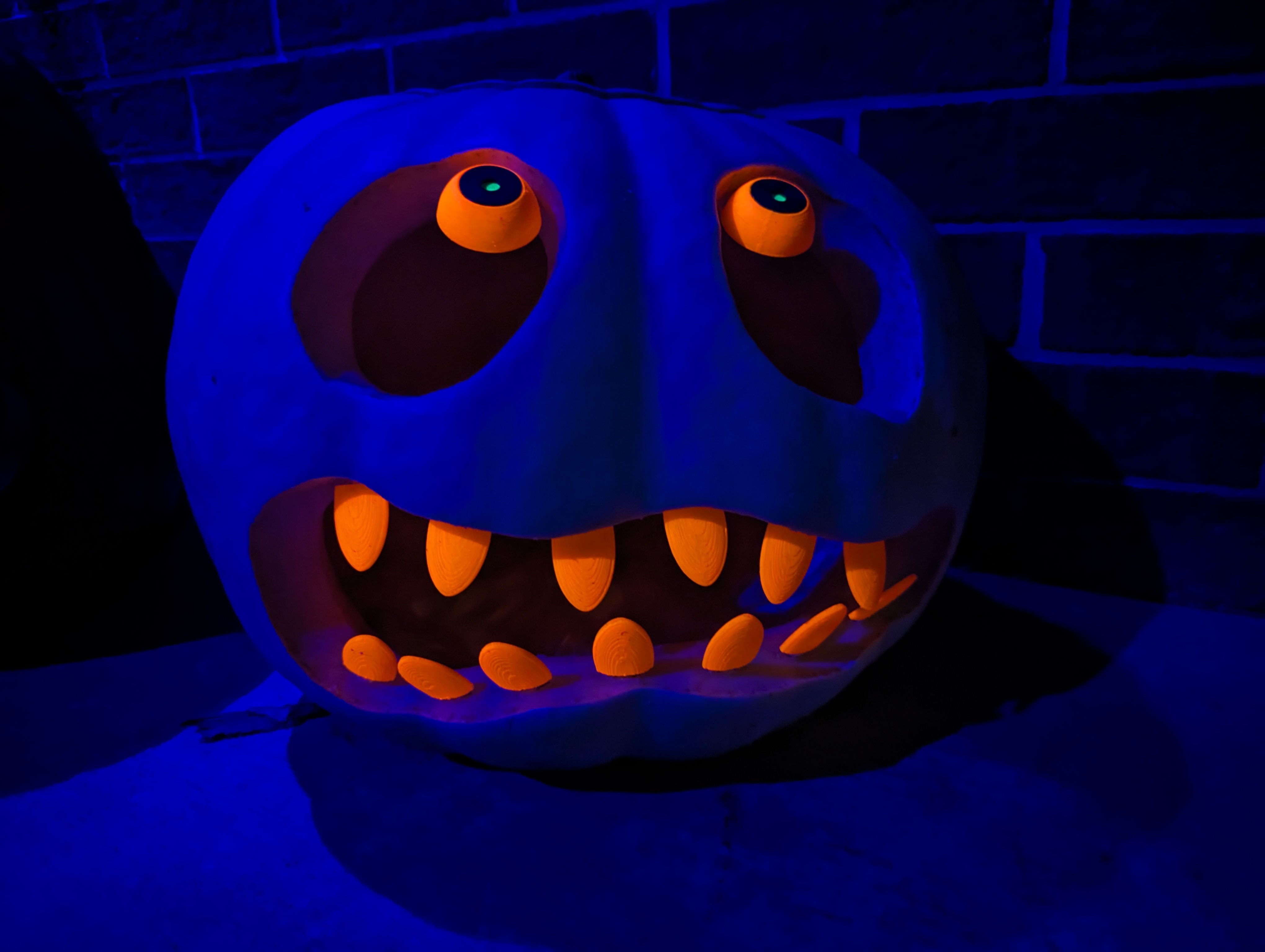 Miniatura 2 do modelo 3D Pumpkin Teeth