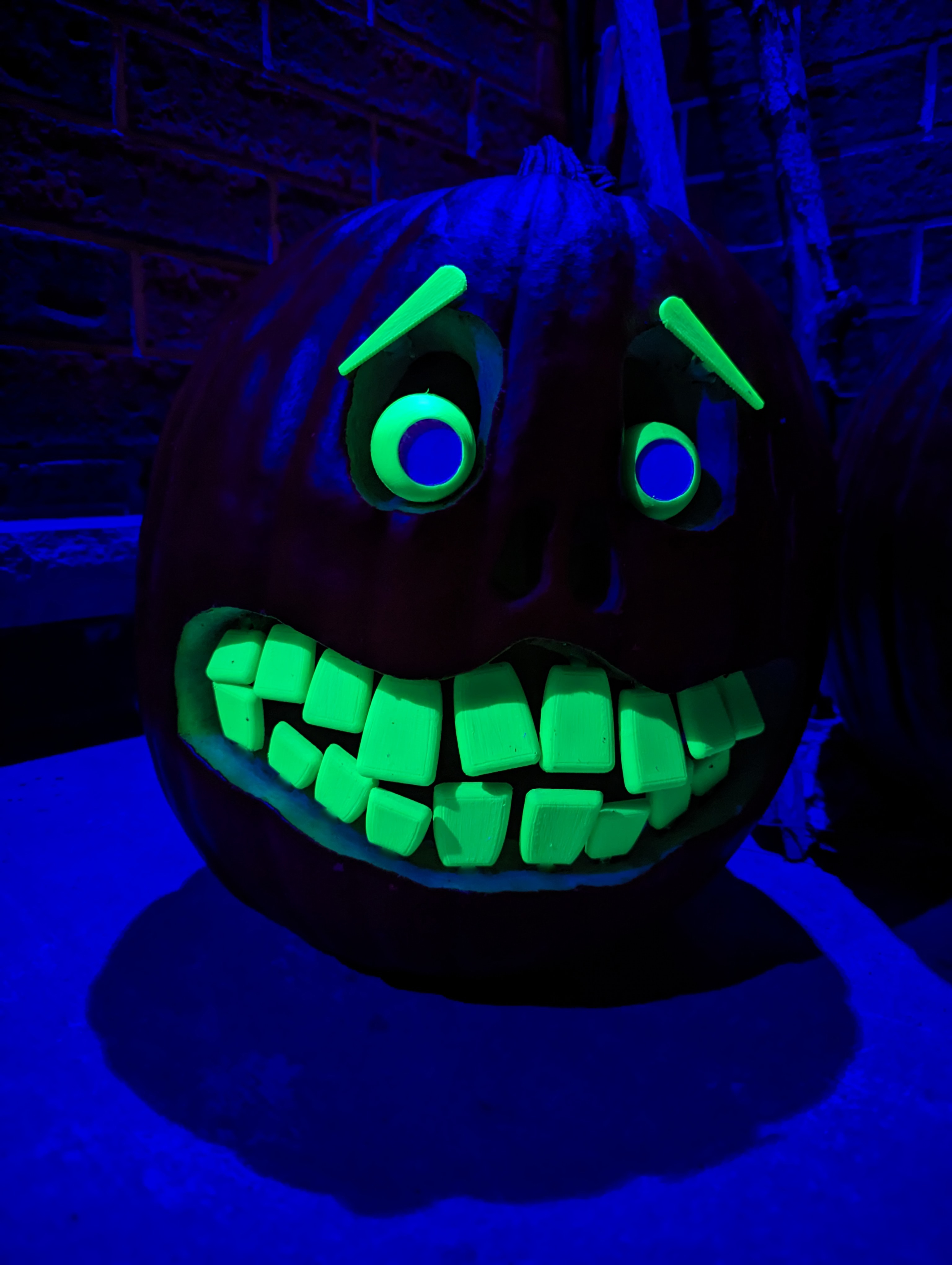 Miniatura 3 do modelo 3D Pumpkin Teeth