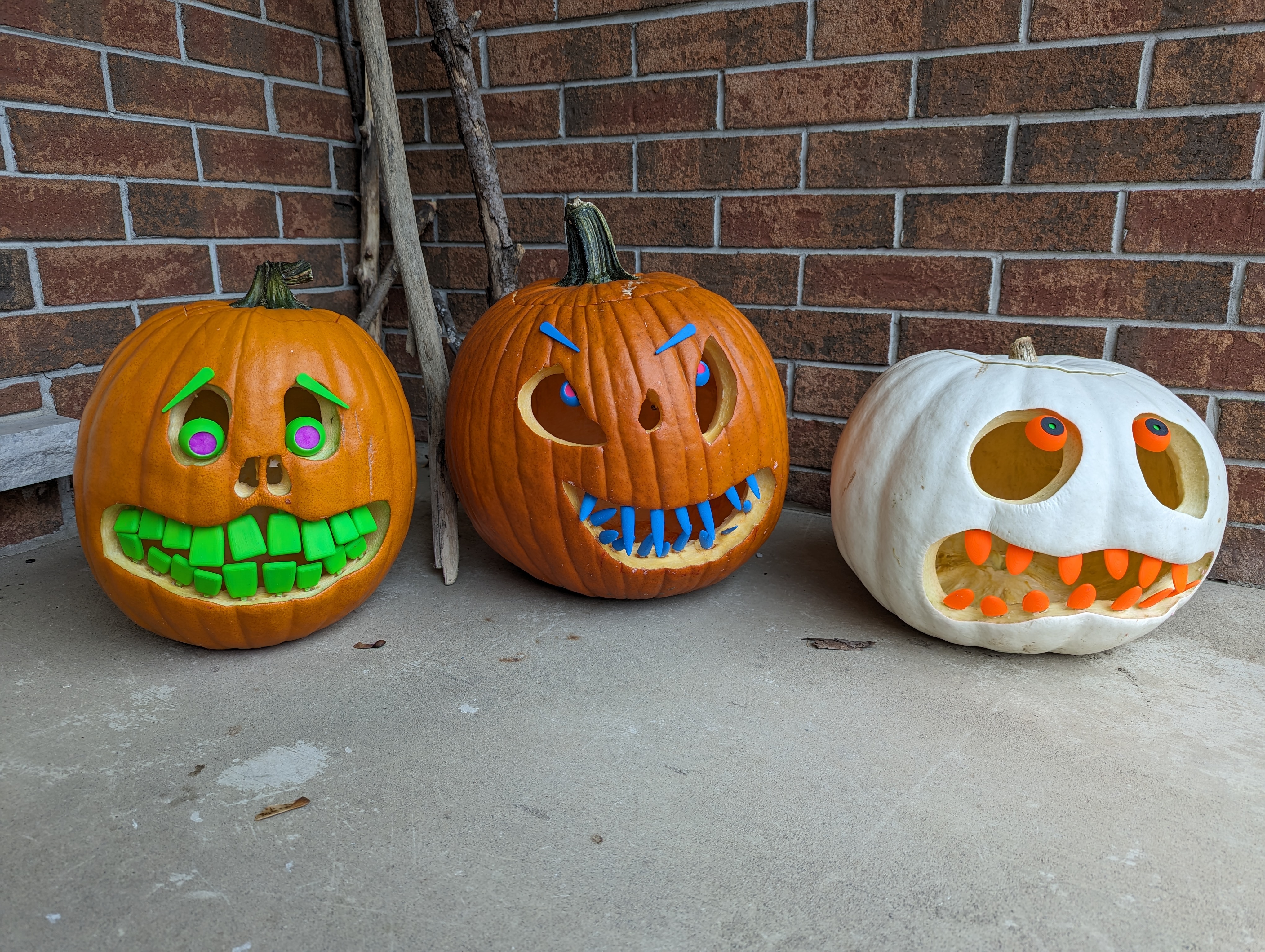 Miniatura 7 do modelo 3D Pumpkin Teeth