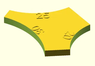 Quick radius gauge