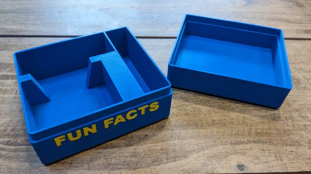 Fun Facts Board Game Box