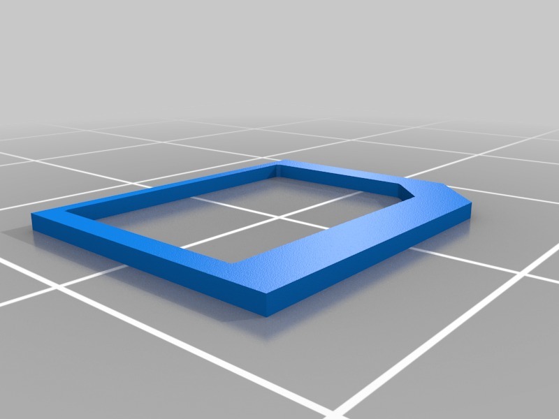 Nano to micro sim card adapter by Patrick | Download free STL model ...