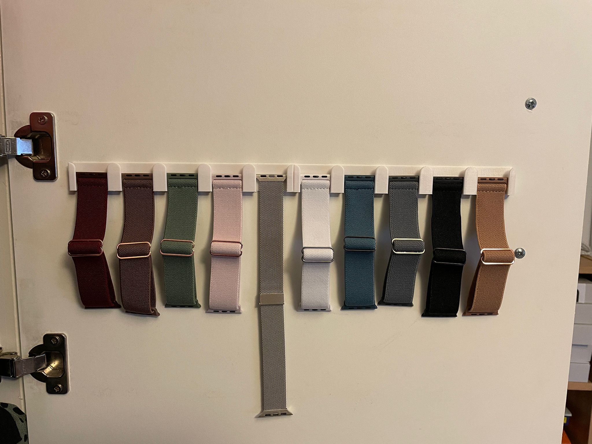 Extendable Apple Watch Band Holder by rowertg Download free STL model