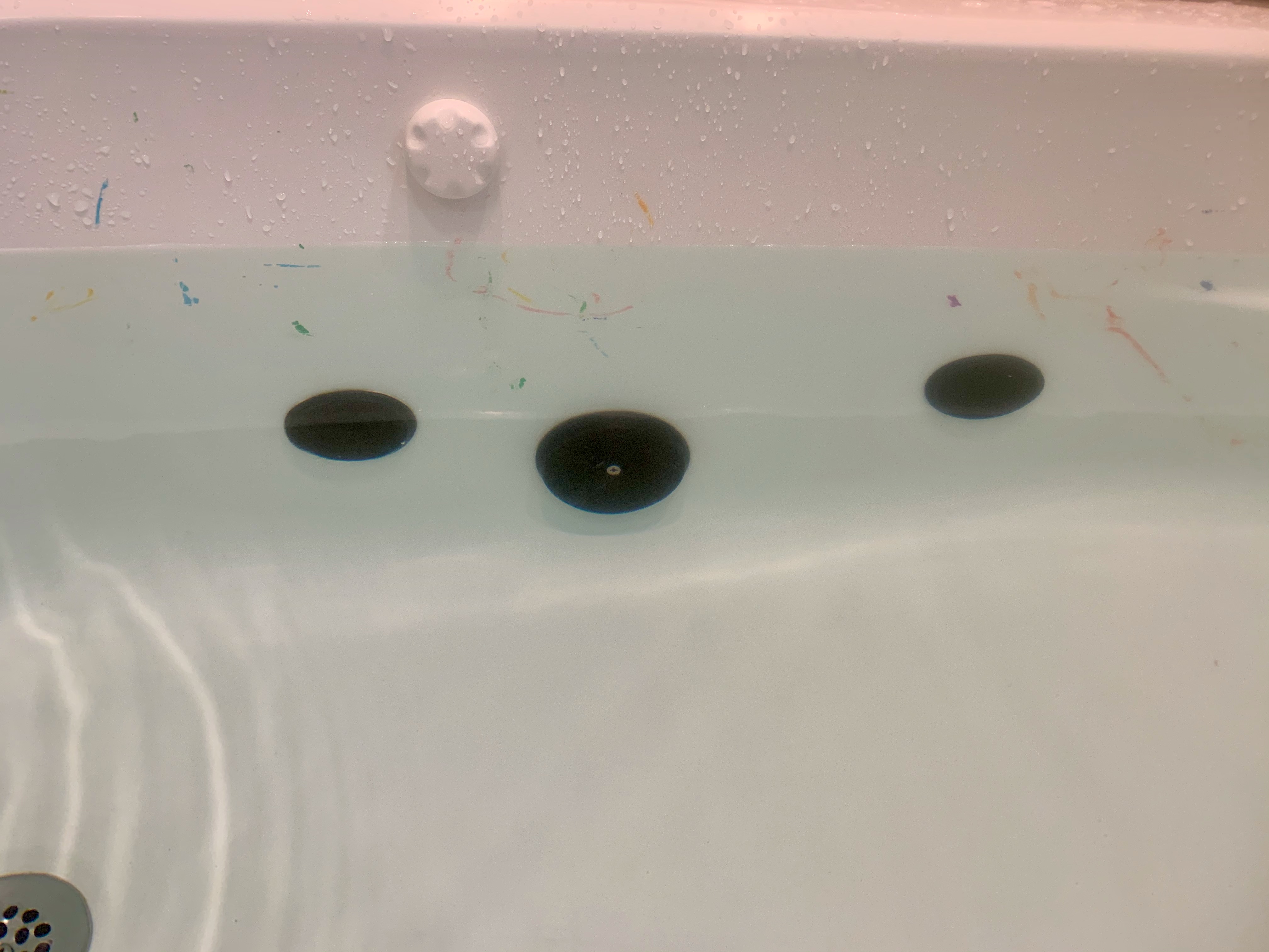 Jetted Bath Tub Plug for American Standard Whirlpool tub nozzles & strainer by NonDisjunction