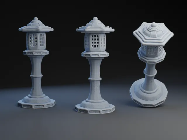 Zen Garden Lamp