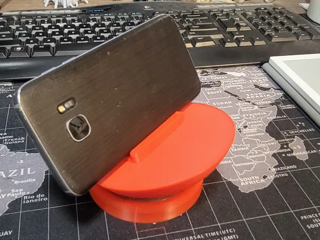 Simple phone aiming platform (Copy of Matthias Wandel's Design)