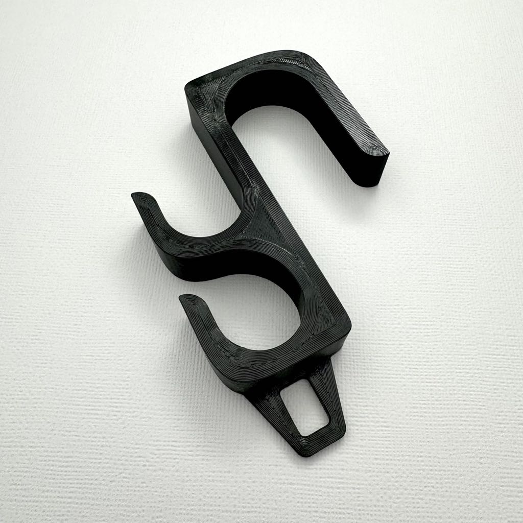 Public Bathroom Stall Bag Hook