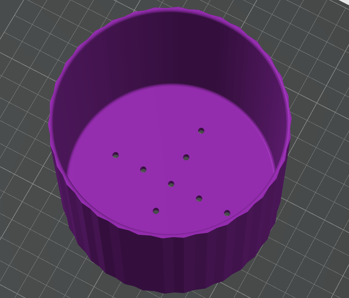 Planter Plant Pot & Pot Bowl by Bar K Download free STL model