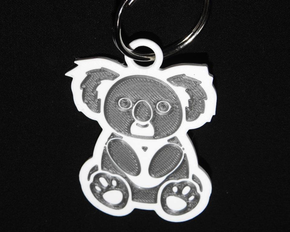 Koala Key with thicker ring