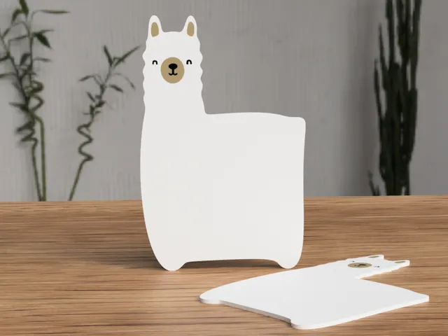Alpaca Coaster