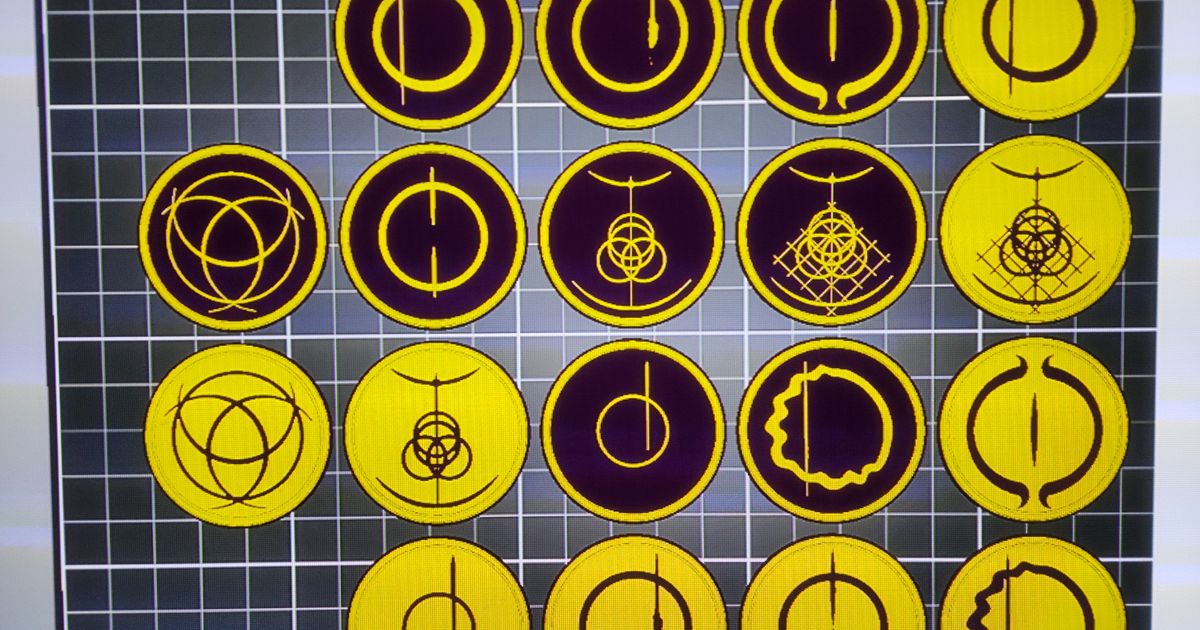 Elden Ring Great Rune Coasters by Strider Varun | Download free STL ...