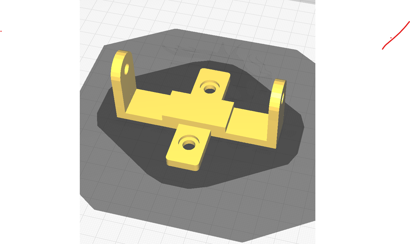 Fanatec Emergency Stop Button Bracket for 40 Series Extrusion
