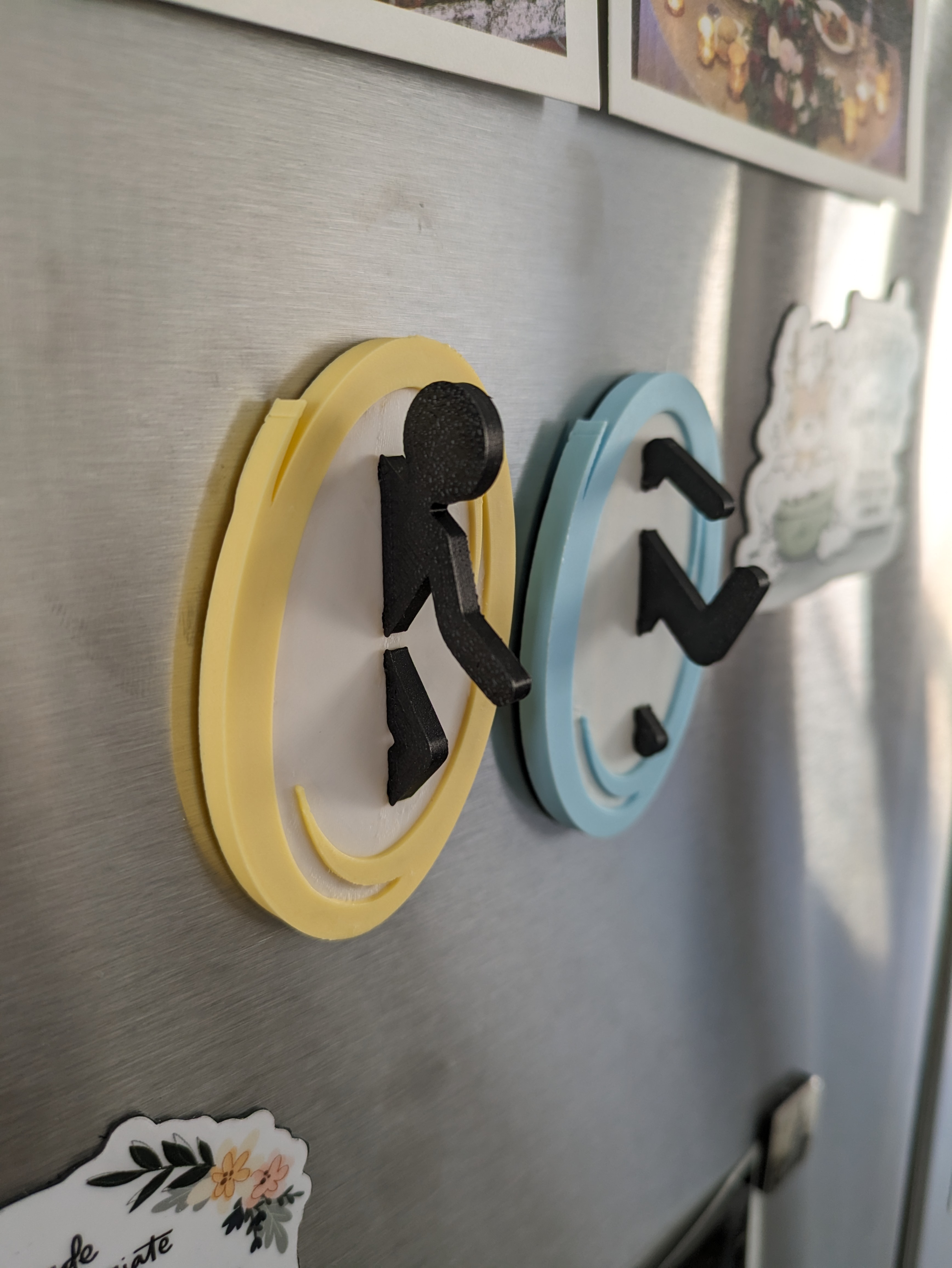 Portal Fridge Magnets