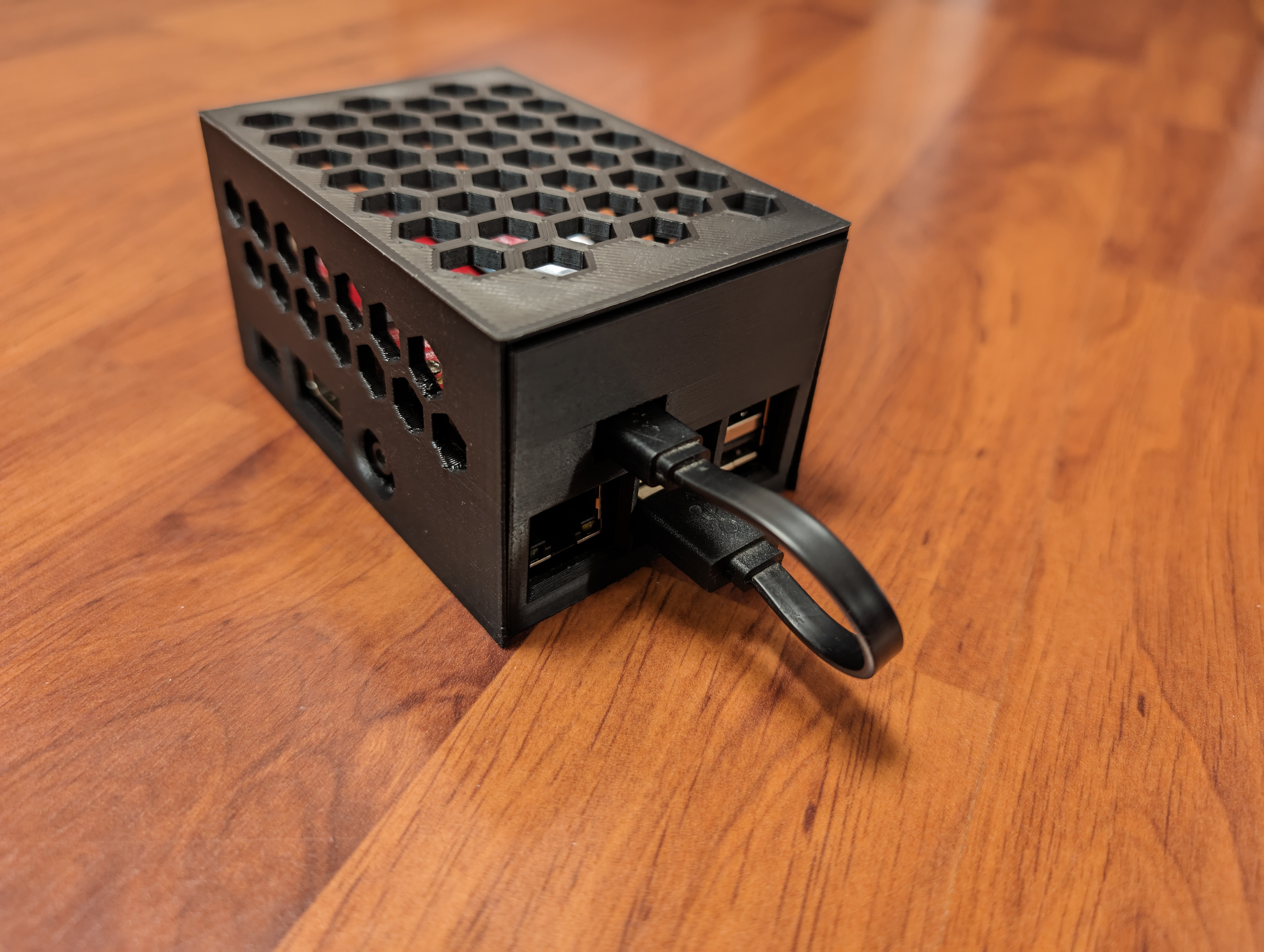 Raspberry 3b case with NVME M.2 SATA drive support (Startech)