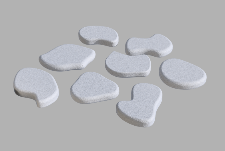 stepping stones for zen garden