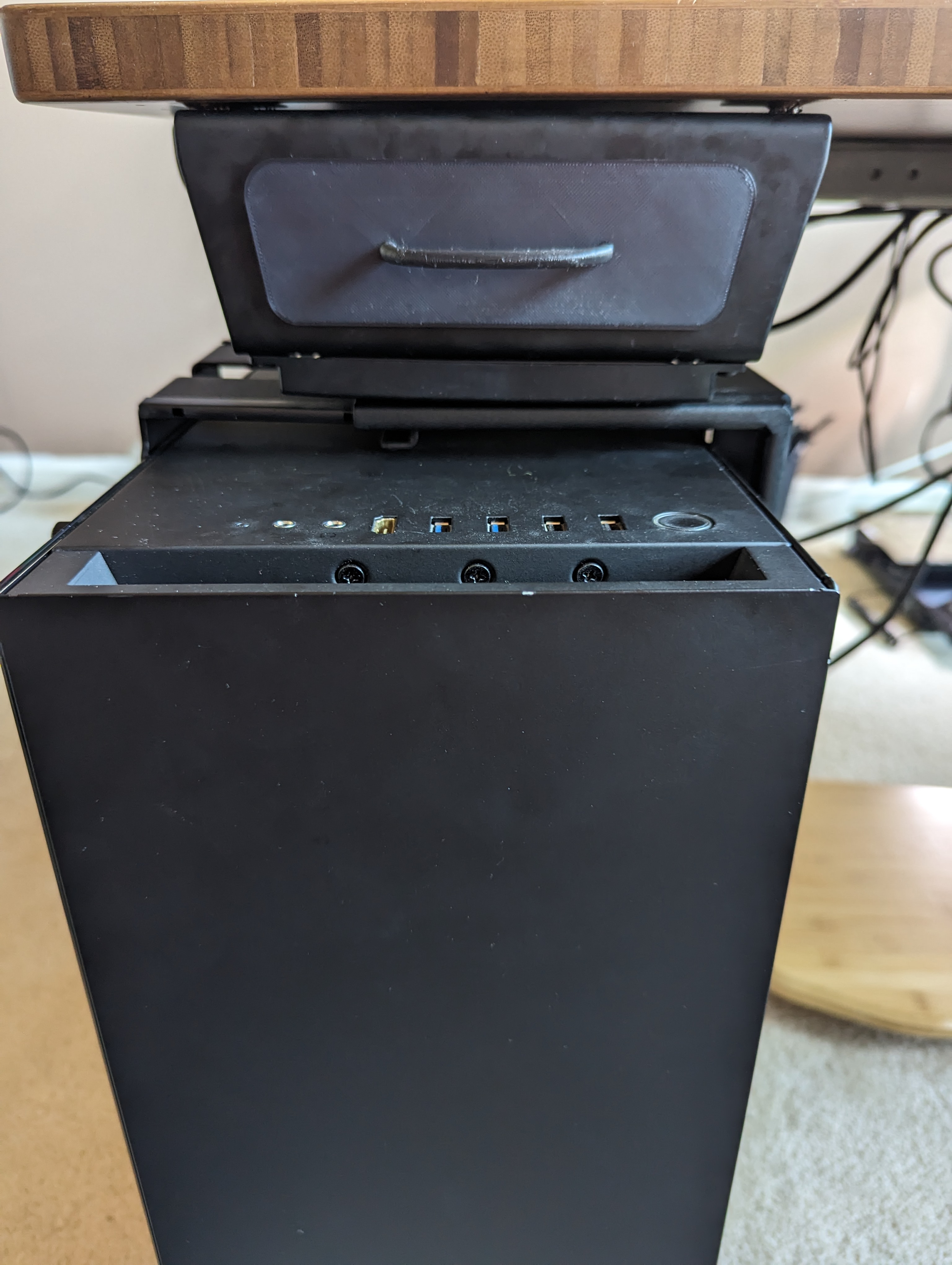 Uplift Desk cubby drawer by Orlando Marin Download free STL model