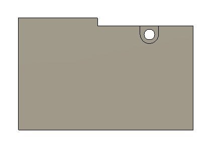 Open Benchtable Blank Bracket