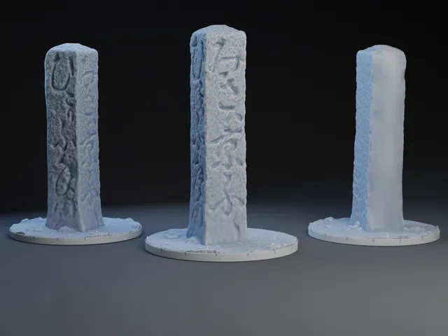Zen Garden Pillar