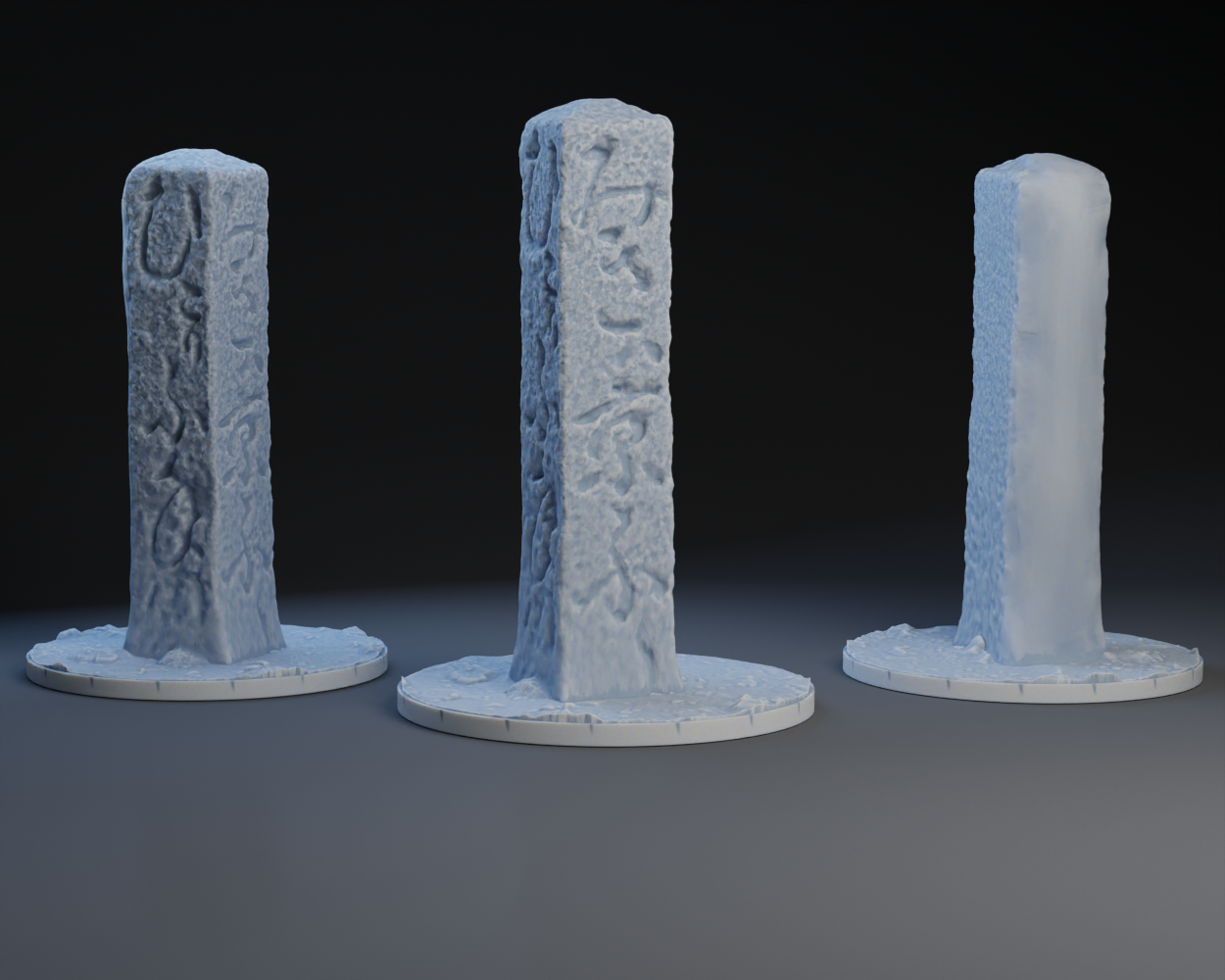 Zen Garden Pillar
