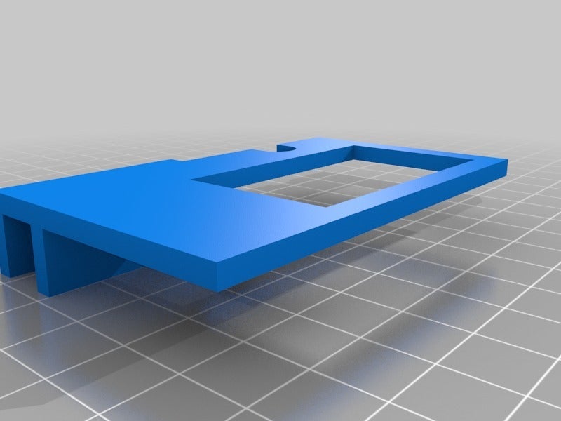 Miniatura 2 do modelo 3D Open Benchtable Digital Voltmeter Bracket