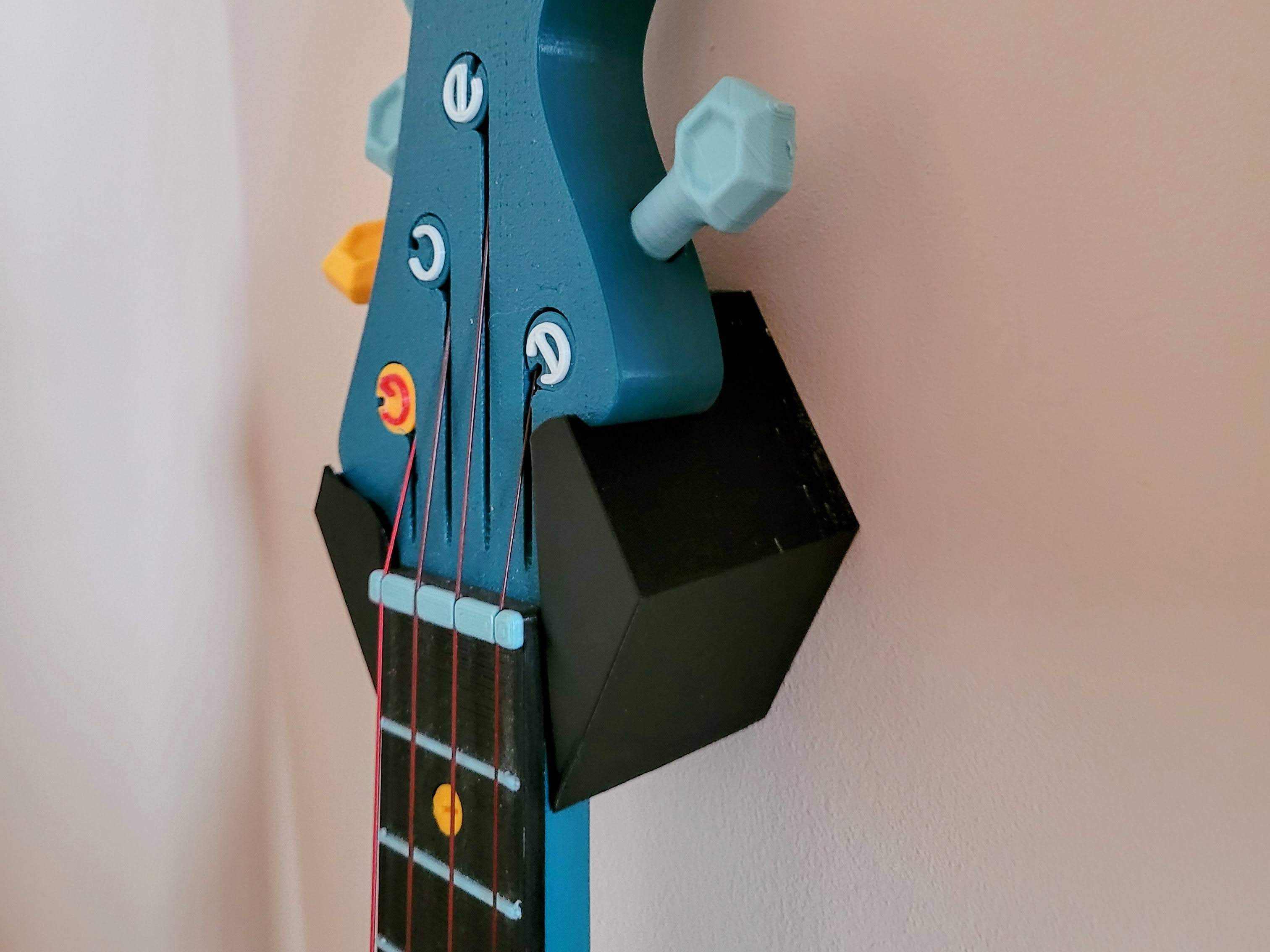 hex ukulele hanger