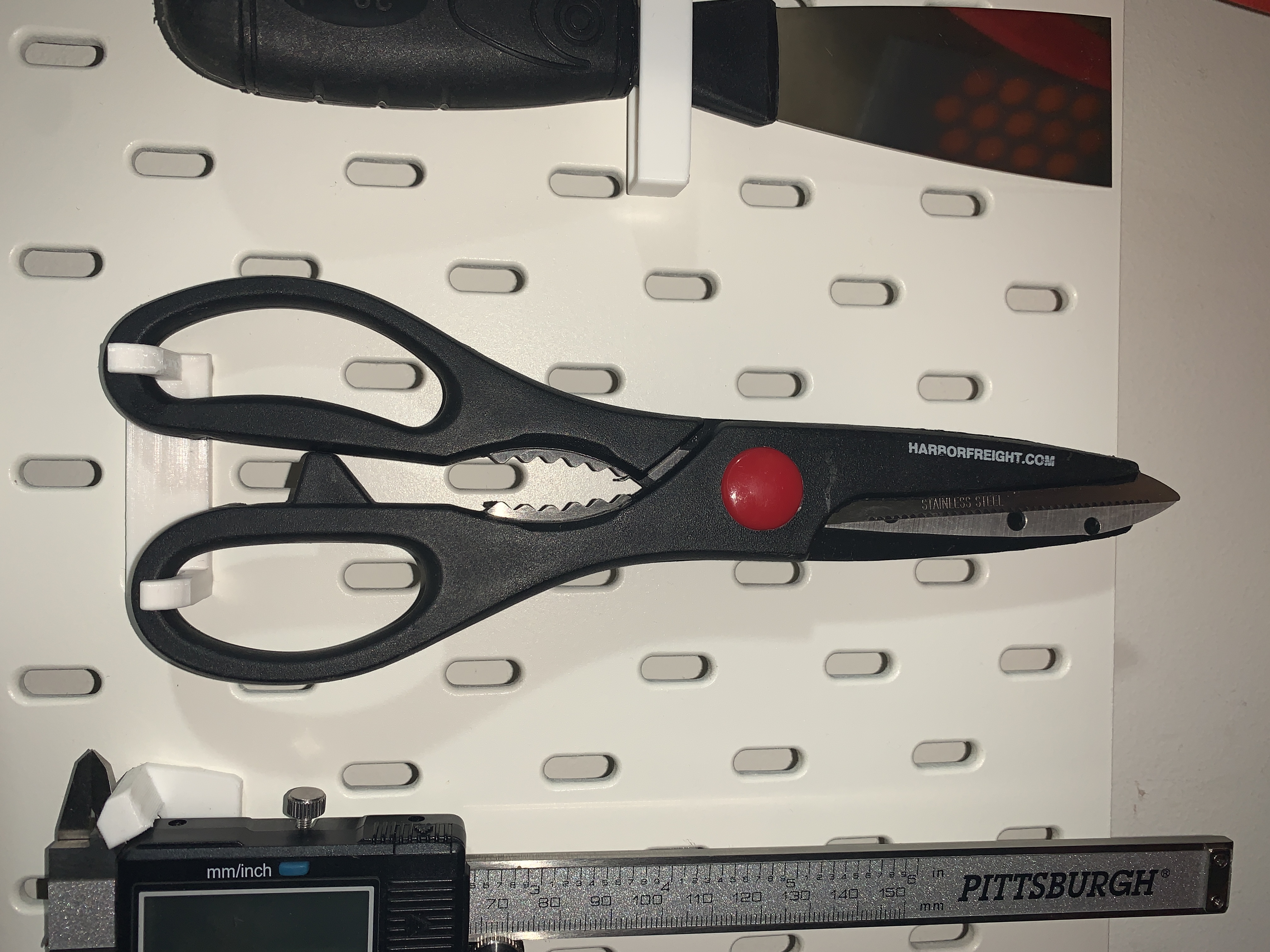 Ikea Skadis Scissors Holder