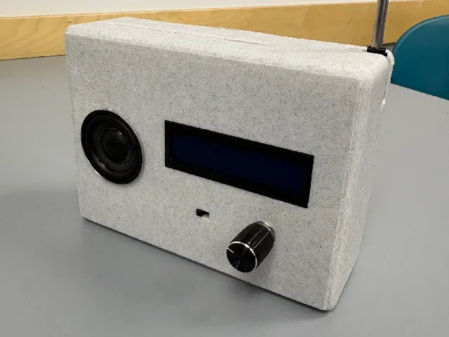 FM radio case
