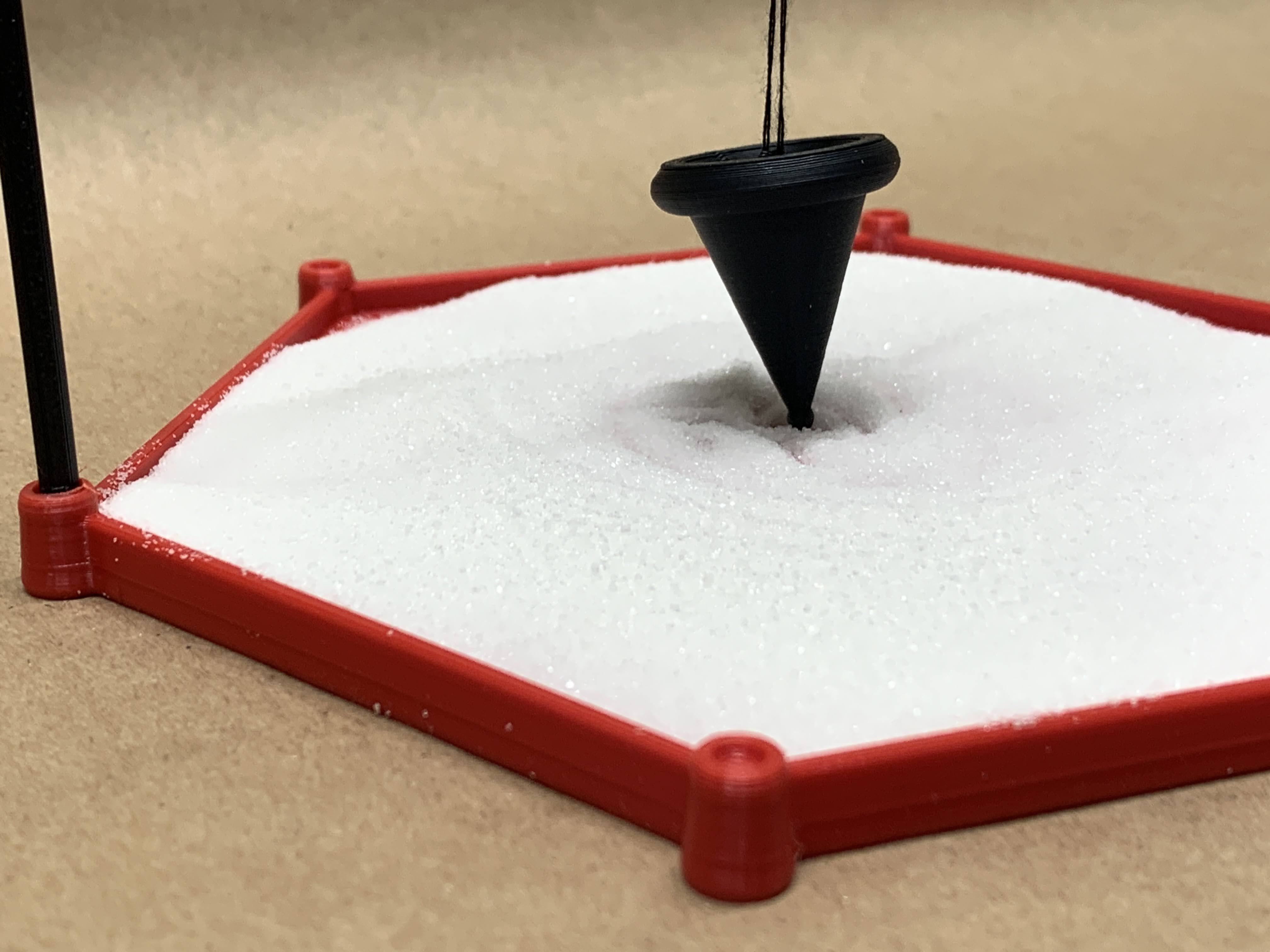 Zen sand garden - pit and pendulum by handyrandyrc | Download free STL ...