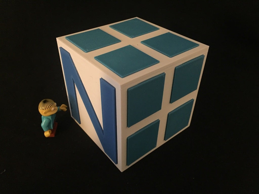 NumPy Logo (2D & 3D) by Maeshmaker | Download free STL model ...