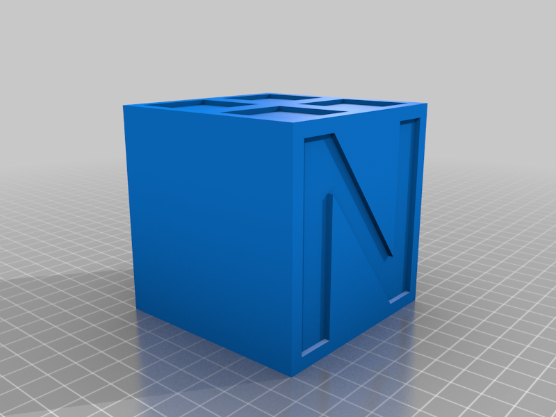 NumPy Logo (2D & 3D) by Maeshmaker | Download free STL model ...