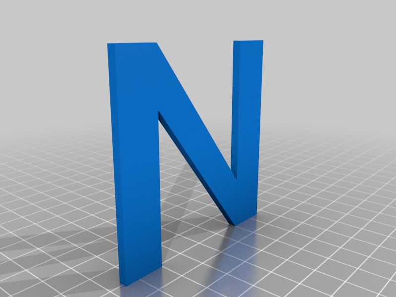 NumPy Logo (2D & 3D) by Maeshmaker | Download free STL model ...
